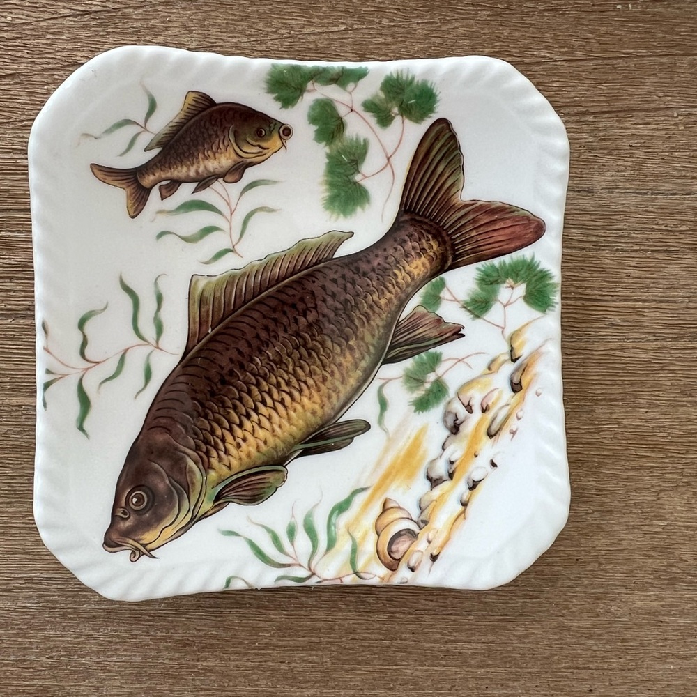 Vintage Royal Adderley Fish Mini Plates– Set of 6 – Bone China – Made in England - Picture 2 of 9